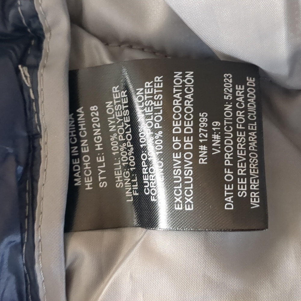 Hawke & Co Chevron Heat Insulated, Wind Water Resistant Hooded Jacket Large Nwt❤ - Picture 8 of 17